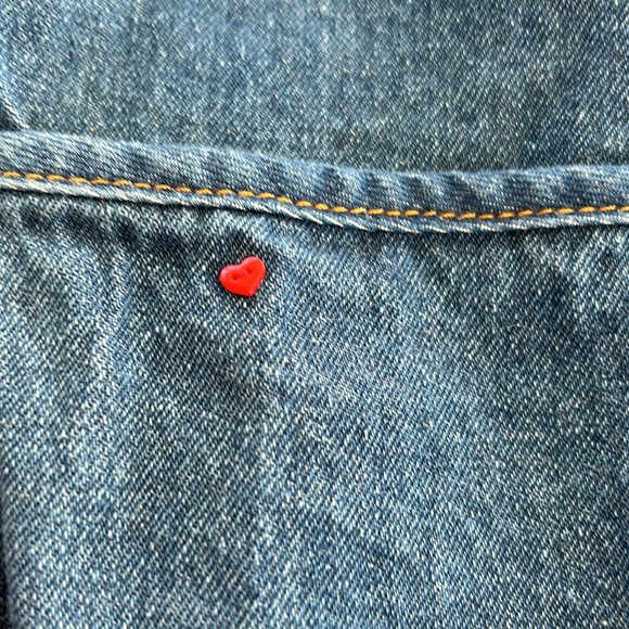 Never Trust A Skinny Cook Handmade Denim Apron NWOT Get Ready For Barbecue - Picture 6 of 14